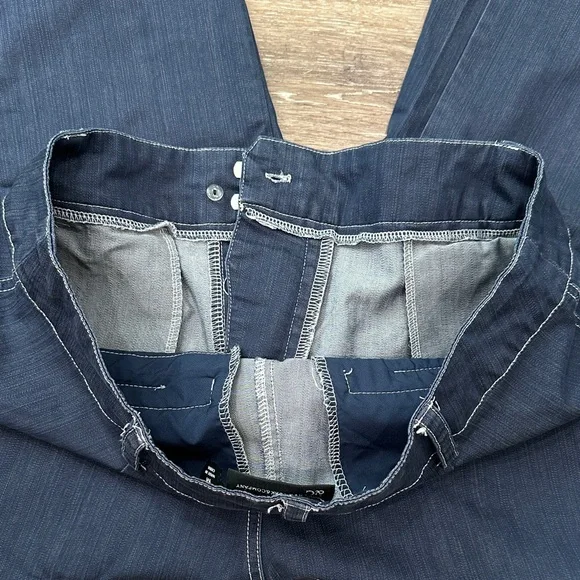 NY& Company Super Wide Leg Women's Jeans in Dark Blue - Picture 11 of 12